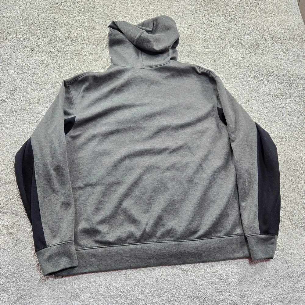 Purdue Boilermakers hoodie mens‎ XL gray black Nike center swoosh fleece